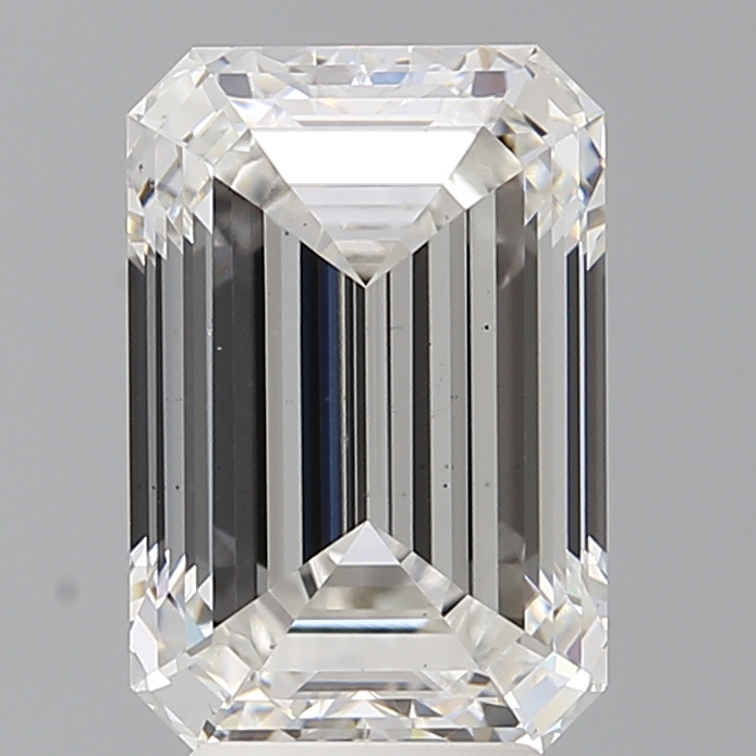 4.55ct Emerald Cut Lab-Grown Diamond, F/VS2, 11.46mm ID
