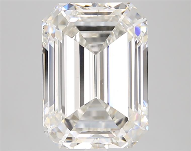 Lab-grown 5.22ct Emerald cut diamond, G/VS1, 11.48mm ID