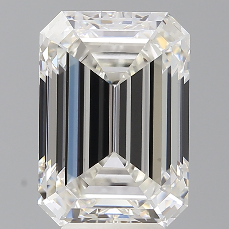 5.58ct Emerald Cut Lab-Grown Diamond, F/VS1, 12.05mm ID