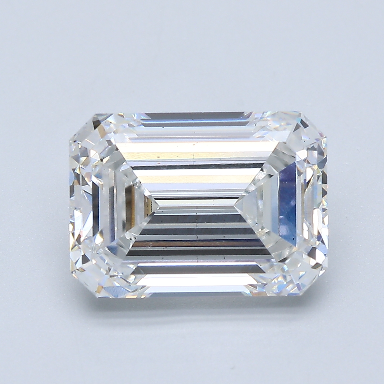 5.74ct Emerald Cut Lab-Grown Diamond, E Color, VS2 Clarity