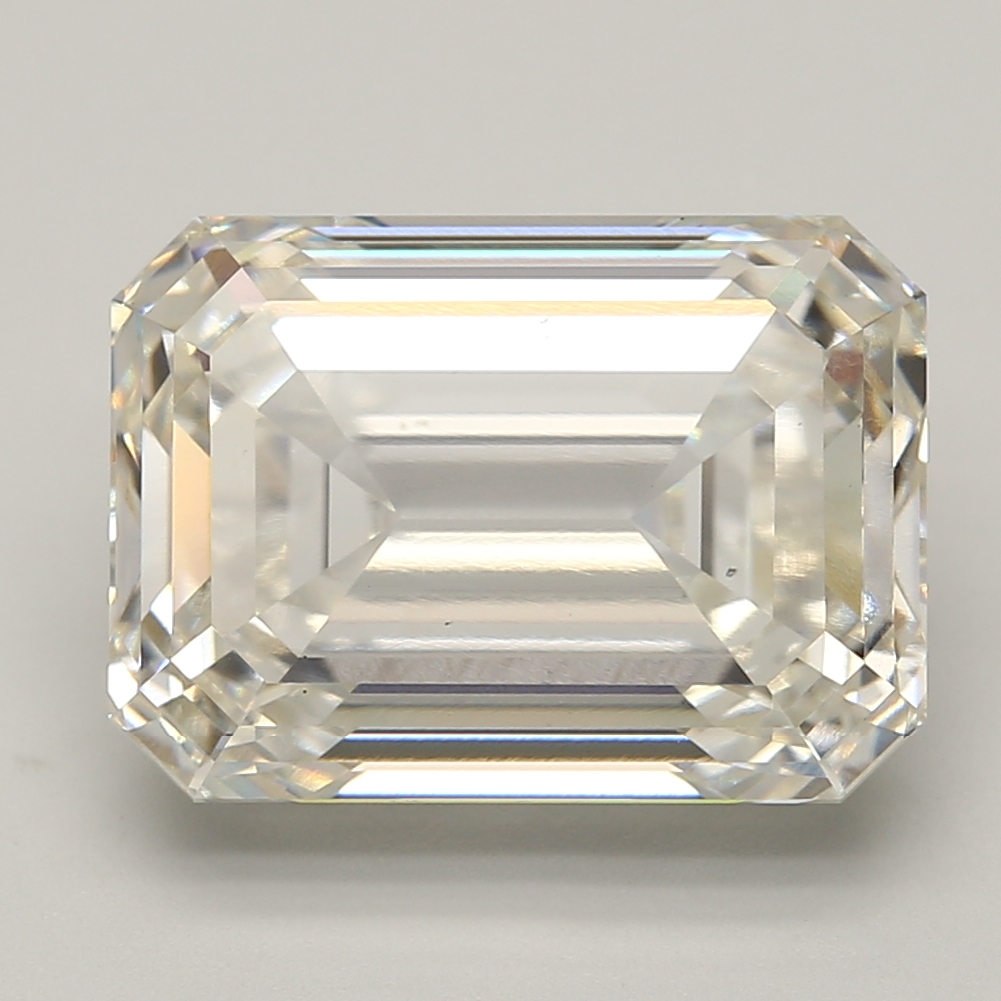 10.12ct Emerald Cut Lab-Grown Diamond, H/VS1, 14.08mm x 10.28mm x 6.70mm