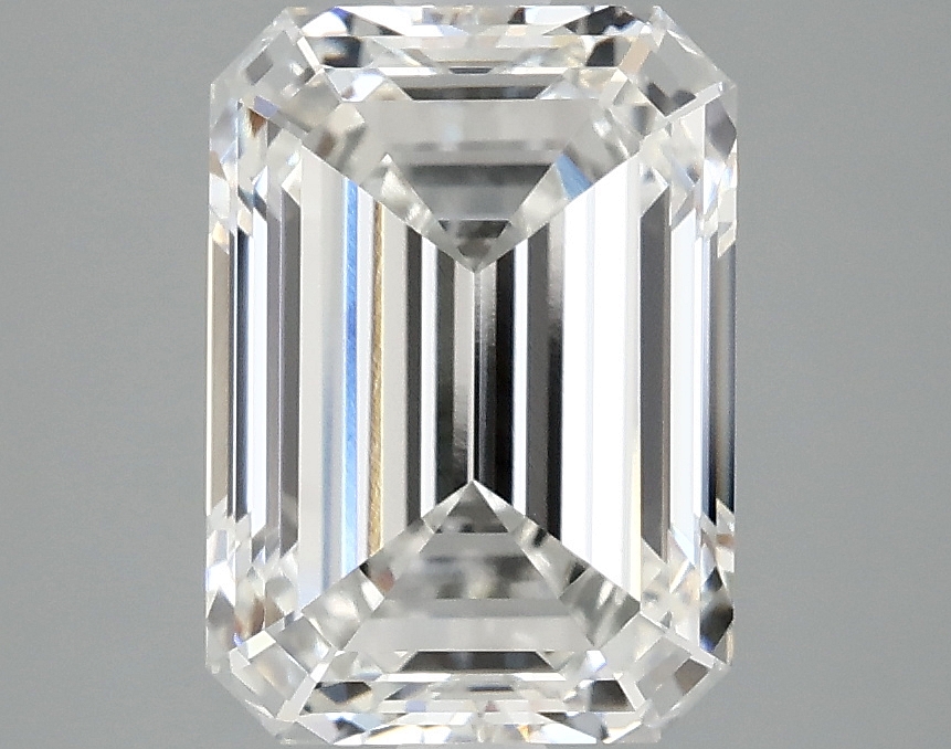 12.76ct lab-grown emerald diamond, F color, VVS2 clarity, 15.6mm ID