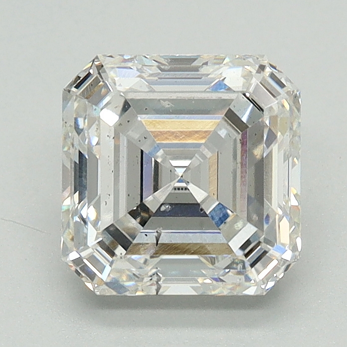 1.52ct Asscher cut lab-grown diamond, G color, SI1 clarity, 6.40mm ID