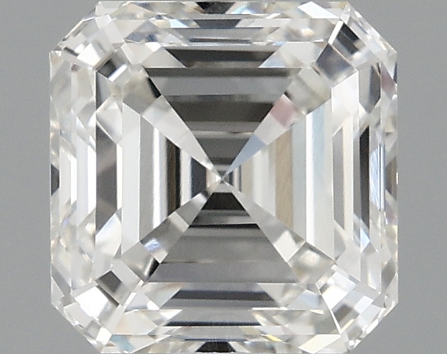 Lab-grown 1.53ct Asscher diamond, F/VVS1, 6.36x6.30mm