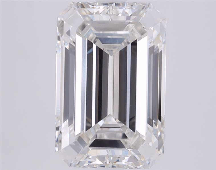 2.1ct lab-grown Asscher diamond, E color, VVS1 clarity, 6.92mm ID