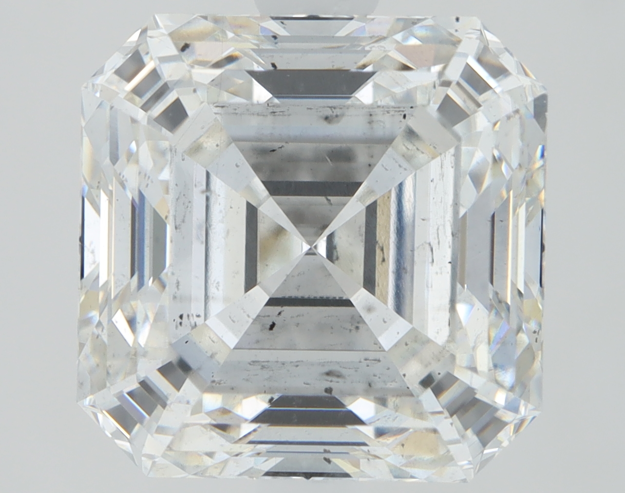 2.71ct Lab-Grown Diamond, Asscher Cut, F Color, SI1 Clarity