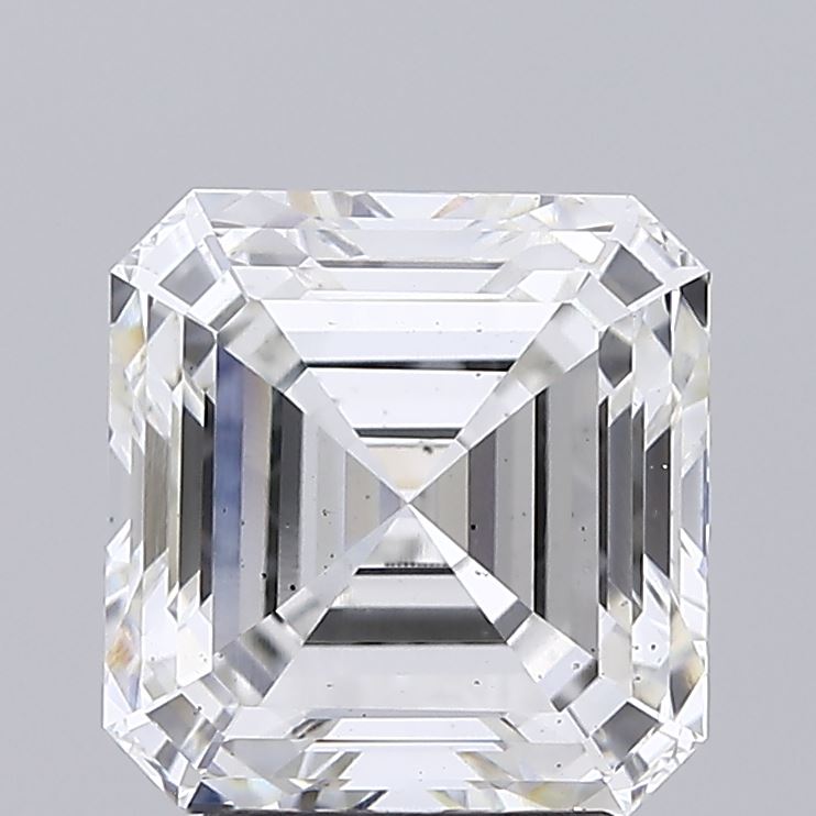 3.26ct Asscher lab-grown diamond