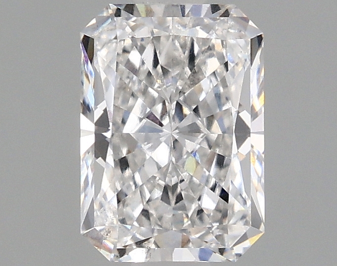 1.36ct Radiant cut lab-grown diamond, F color, VS2 clarity, 7.79mm ID