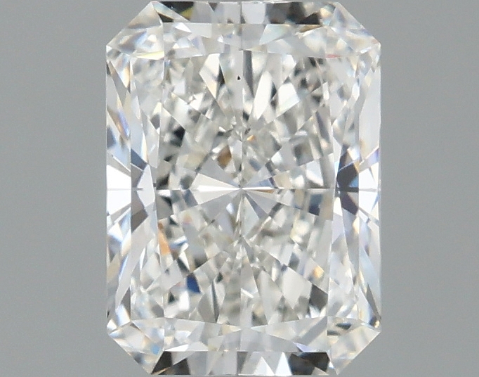1.37ct Radiant cut lab-grown diamond, F/VS2, 7.66mm ID