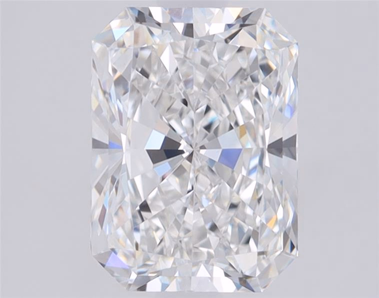 1.38ct Radiant cut lab diamond, F/VVS1, 7.89mm ID