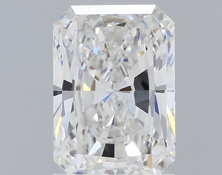 1.6ct Radiant cut lab diamond, E/VS1, 8.08mm ID