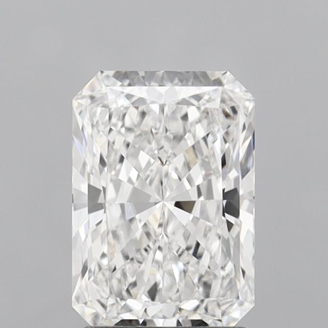 1.63ct Radiant cut lab-grown diamond, E/VS1, 8.41mm ID