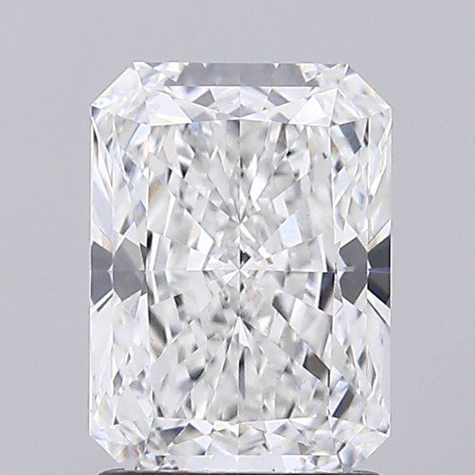 1.64ct Radiant cut lab-grown diamond, E/VS1, 8.21mm ID
