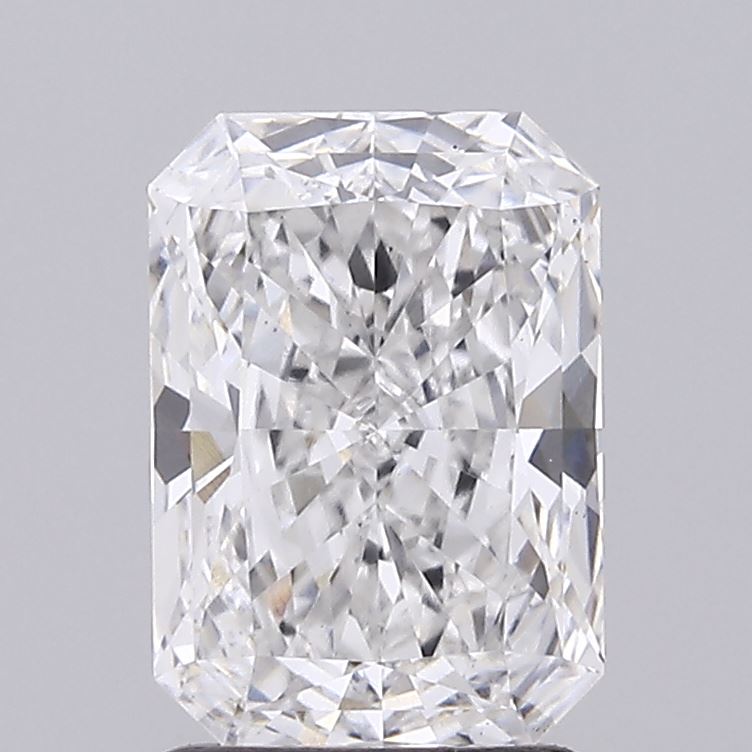 1.66ct Radiant cut lab-grown diamond, E/VS1, 8.42mm ID