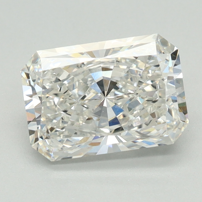 1.67ct Radiant cut lab-grown diamond, G/VVS2, 8.58mm ID