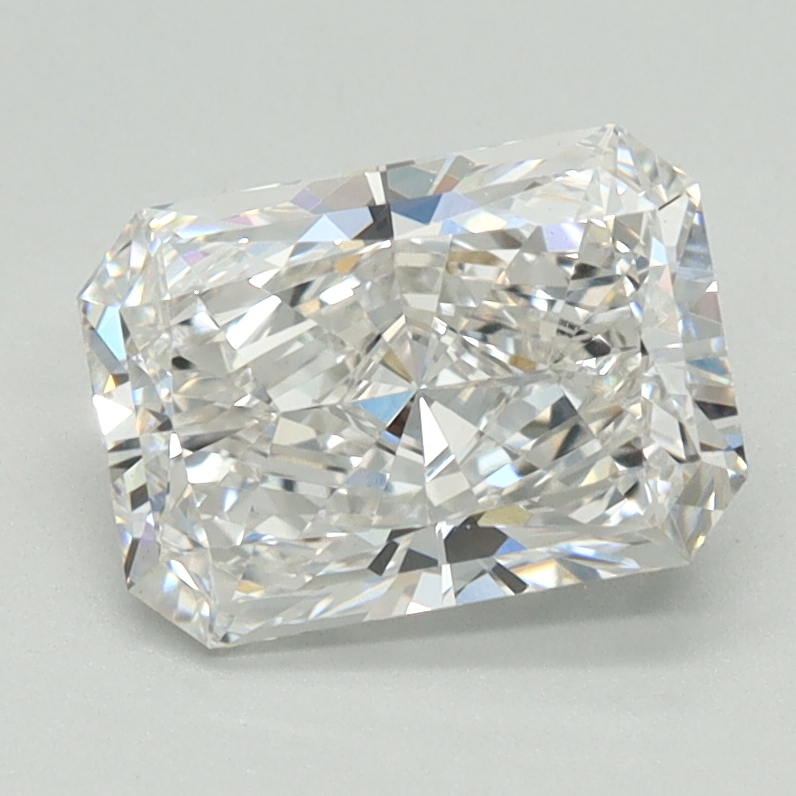 1.67ct Radiant cut lab diamond, G/VS1, 8.50mm ID