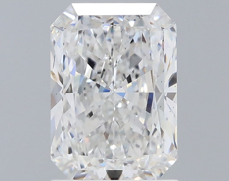 1.73ct Radiant cut lab-grown diamond, E/VS2, 8.15mm x 5.79mm x 3.97mm