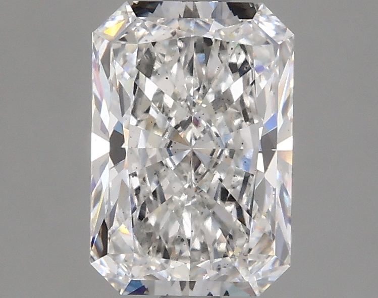 1.8ct Radiant cut lab-grown diamond, F color, VS2 clarity, 8.61mm ID