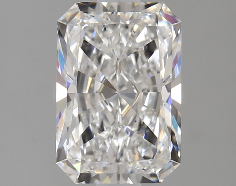1.83ct lab-grown radiant diamond, 8.67mm ID, D/VS2, IGI certified
