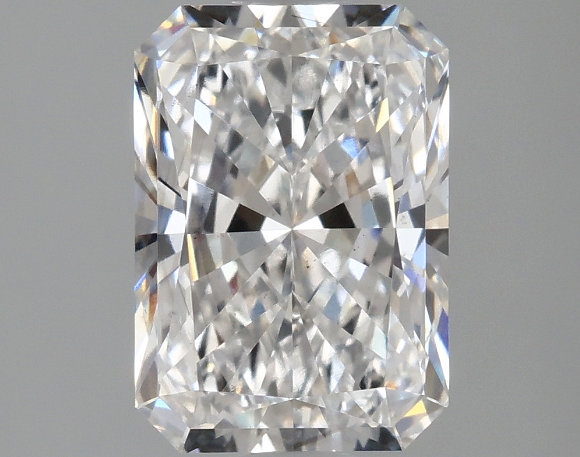 Lab-grown 1.84ct radiant diamond, 8.64mm ID, D/VS2, IGI certified