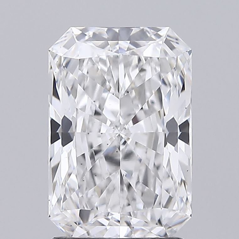 1.85ct Radiant cut lab diamond, D/VS2, 8.94mm ID