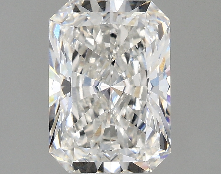 1.91ct Radiant cut lab-grown diamond, F color, VVS2 clarity, 8.69x6.11x4.10mm