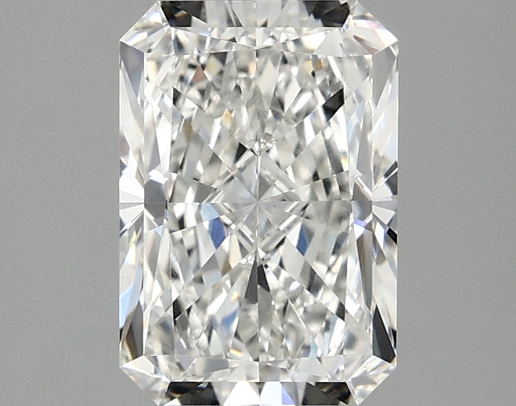 1.93ct Radiant cut lab-grown diamond, F color, VVS2 clarity, 8.82 x 6.04 x 4.10 mm