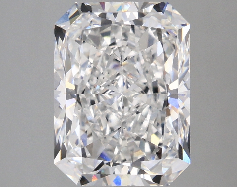 2.81 carat Radiant cut lab diamond, E color, VS2 clarity, 9.52mm ID