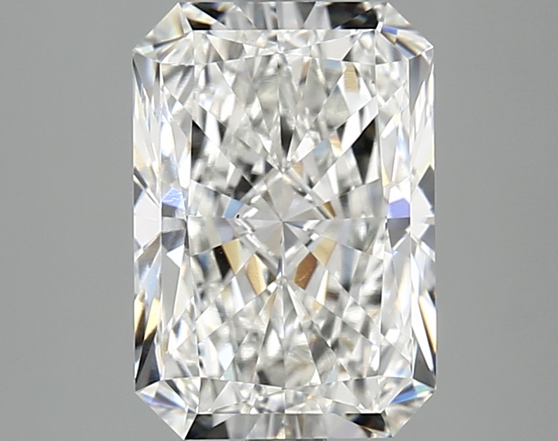 2.89ct Radiant Lab-Grown Diamond, F/VS1, 10.19x6.98x4.64mm