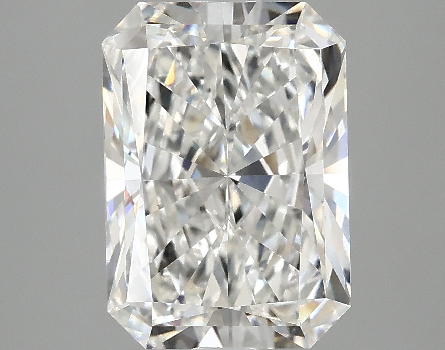 2.89ct Radiant cut lab-grown diamond, F color, VS1 clarity, IGI certified