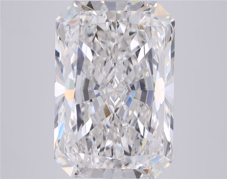 2.9ct Radiant cut lab-grown diamond, F/VVS1, 10.13mm ID