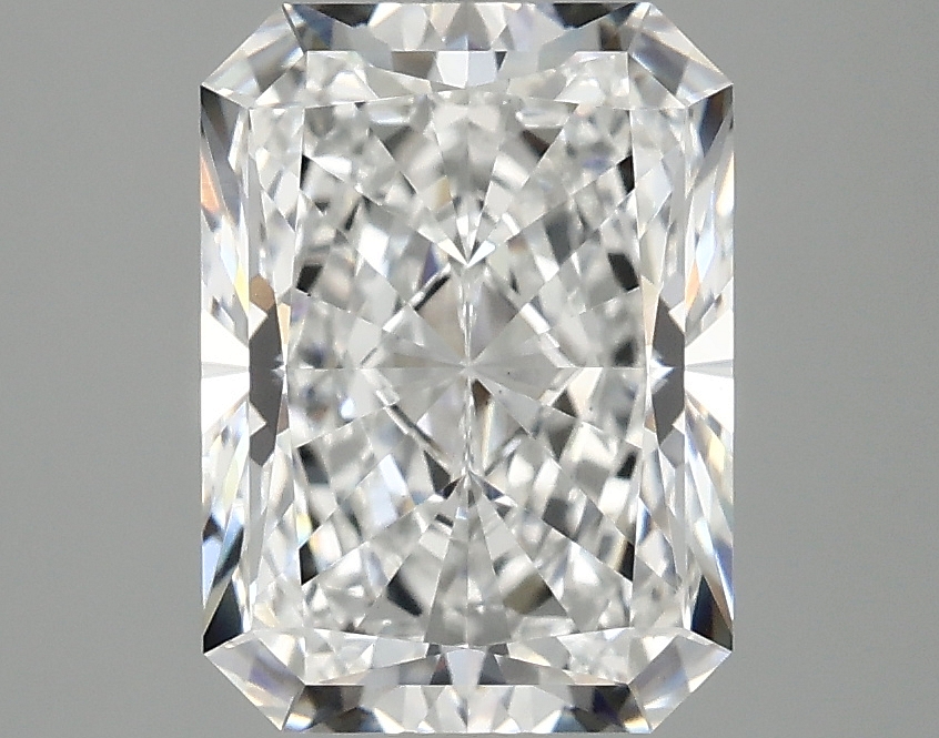 2.93ct Radiant cut lab diamond, D color, VS1 clarity, 9.74mm ID