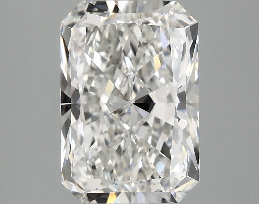3.11ct Radiant F/VS1 lab-grown diamond, 10.36 x 7.11 x 4.86mm
