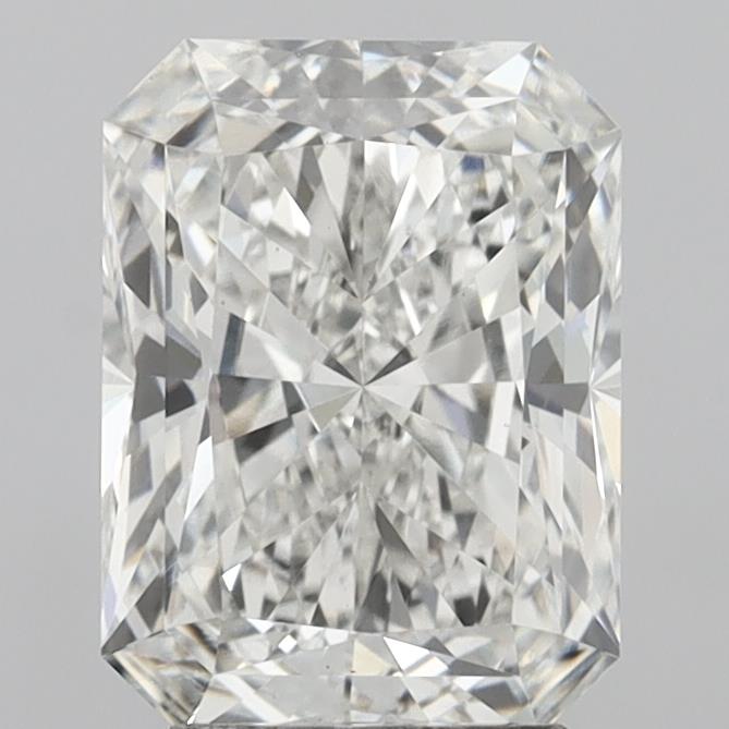 3.22ct Radiant lab-grown diamond