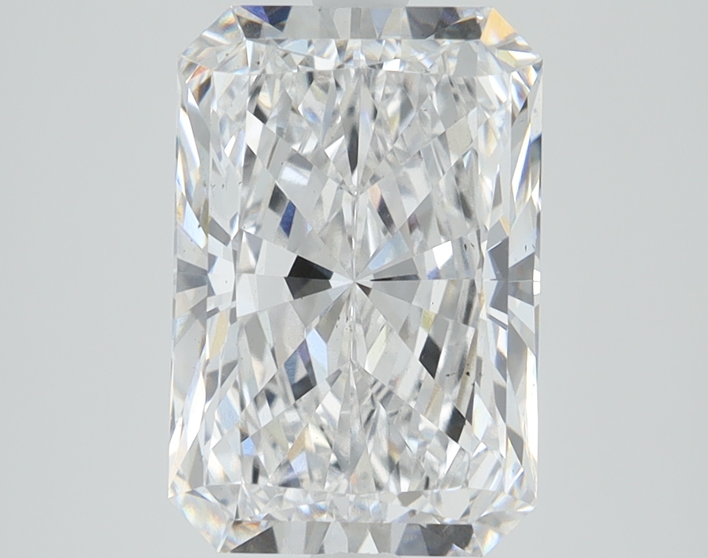 3.24ct Radiant Cut Lab-Grown Diamond, D/VS2, 10.80mm x 7.19mm x 4.86mm