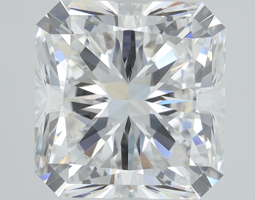 3.31ct Radiant cut lab diamond, D/VVS2, 8.45mm ID