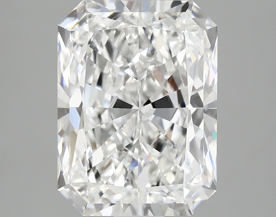 3.36ct Radiant cut lab diamond, D color, VS1 clarity, 10.26 X 7.60 X 5.05 mm