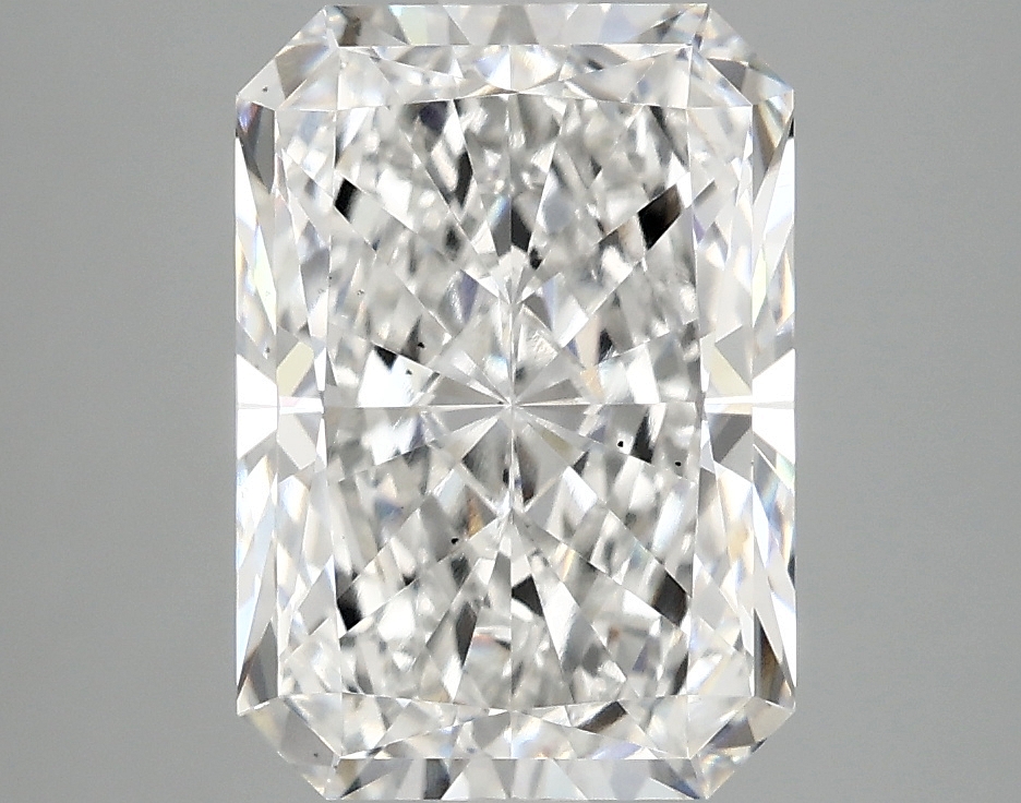 3.43ct Radiant cut lab diamond, E/VS2, 10.74x7.54x4.99mm