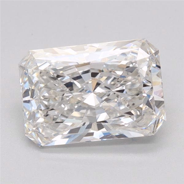 3.95ct Radiant cut lab-grown diamond, E/VVS1, 10.68mm ID