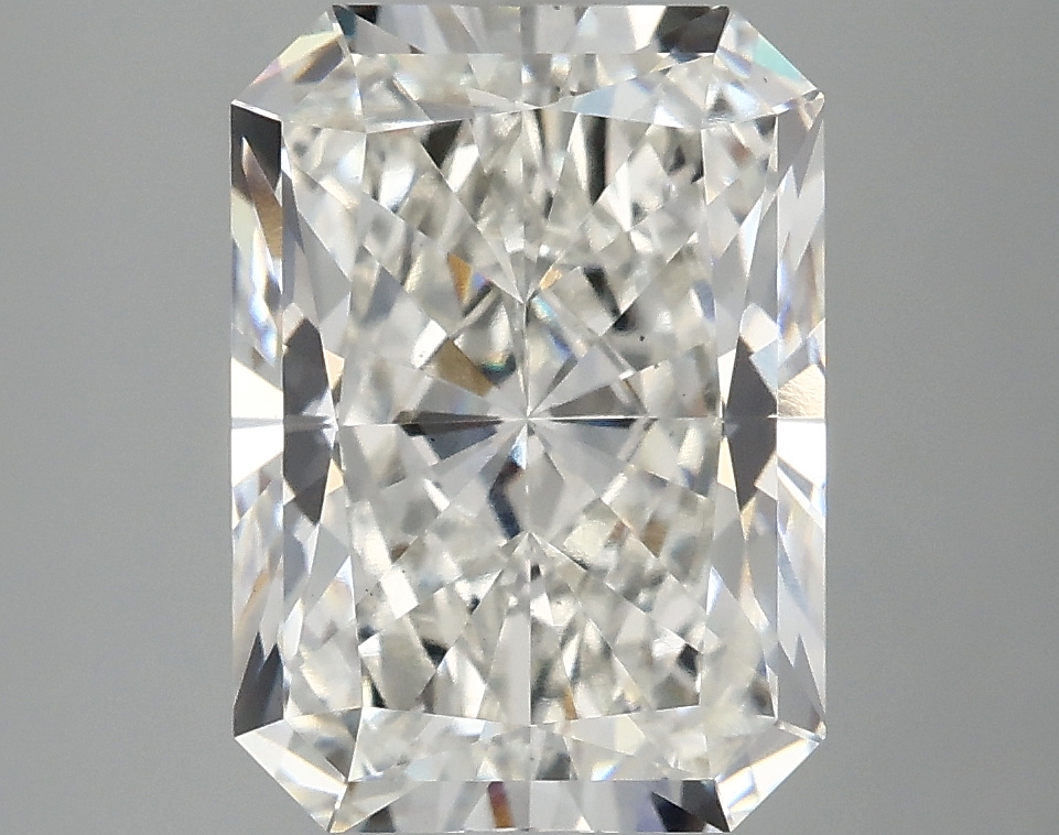 3.96ct Radiant cut lab-grown diamond, F color, VS2 clarity, IGI certified