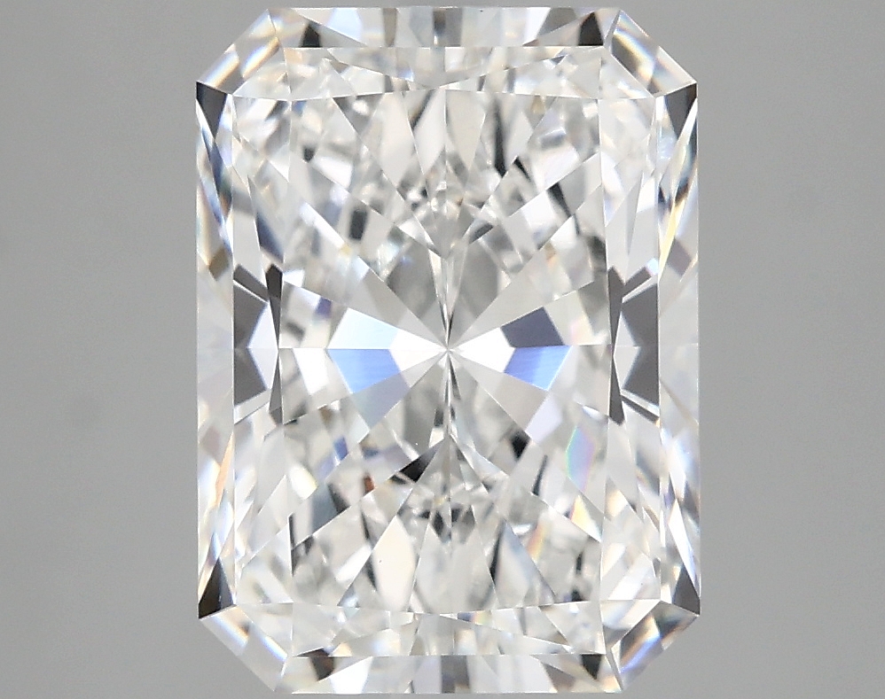 4.99ct Radiant cut lab diamond, D/VVS2, 11.79x8.62x5.76mm