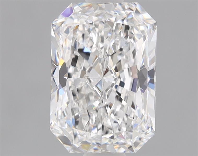 1.03ct lab-grown radiant diamond, 7.32mm x 5.09mm x 3.25mm, D/VVS1