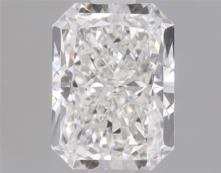 1.04ct Radiant cut lab diamond, E/VVS1, 6.90mm x 5.08mm x 3.48mm