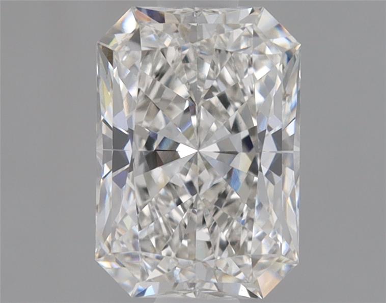 1.04ct Radiant cut lab-grown diamond, E/VS1, 7.41mm x 5.17mm x 3.46mm