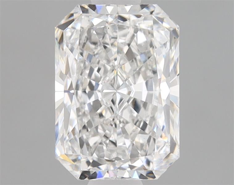 1.04ct Radiant cut lab-grown diamond, F/VS1, 7.14mm x 5.04mm x 3.38mm
