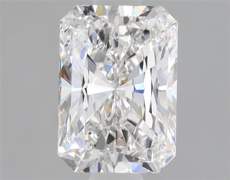 1.05ct Radiant cut lab-grown diamond, E/VS1, 7.15x5.02x3.49mm