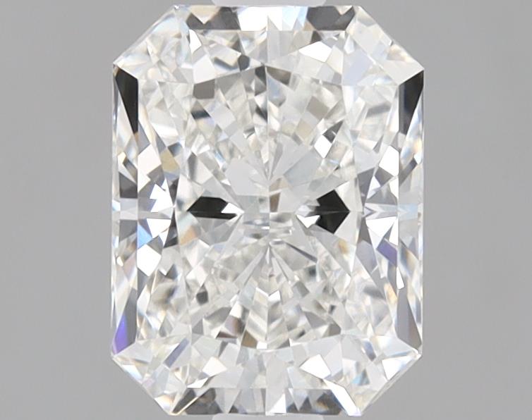 1.06ct Radiant Lab-Grown Diamond, F/VVS2, 6.92mm