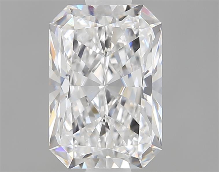 1.08ct Radiant Cut Lab-Grown Diamond, 7.26x4.99x3.44mm, D/VVS2