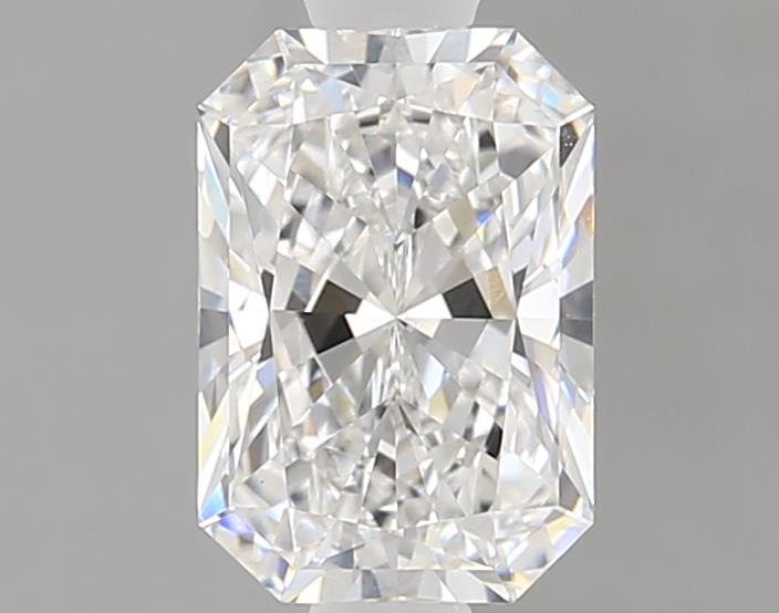1.08ct Radiant cut lab-grown diamond, E/VVS2, 7.39mm ID