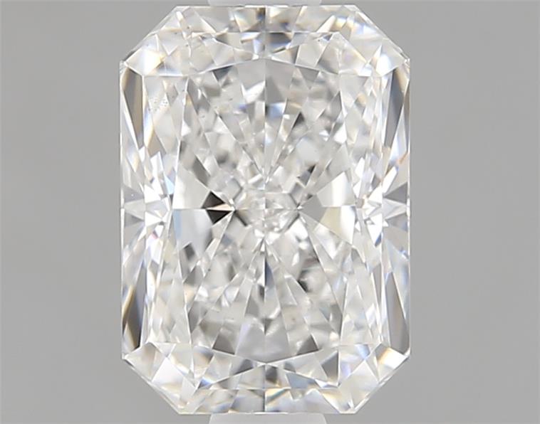 1.08ct Radiant cut lab-grown diamond, E/VS1, 7.10mm x 5.03mm x 3.50mm